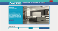 Desktop Screenshot of park-immobilier.fr